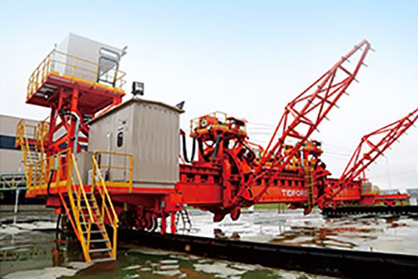 Choj Bucket Log Stacker Reclaimer